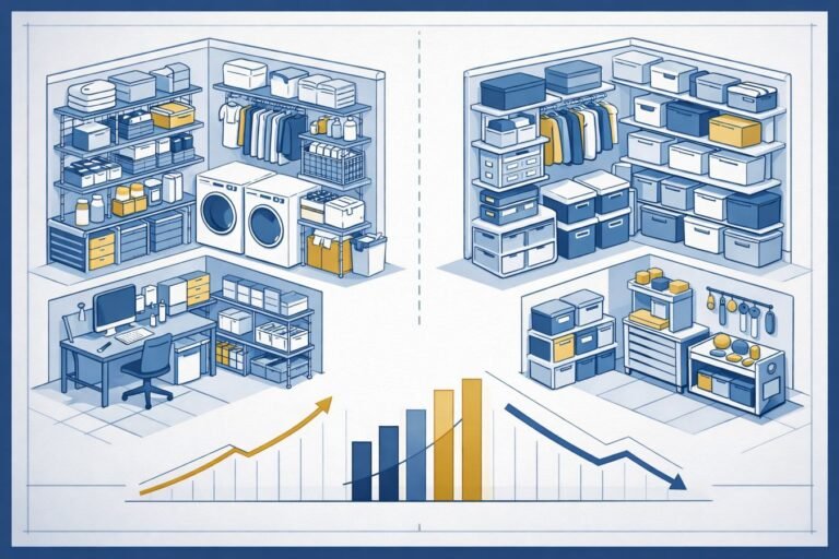 Metal wire versus plastic materials for sustainable home storage products